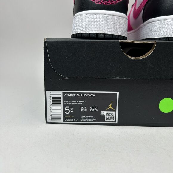 Nike Air Jordan 1 Low GS “Fierce Pink" 2023 - Picture 5 of 5